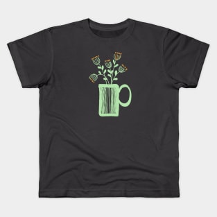 Plant2 Green - Full Size Image Kids T-Shirt